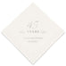 PERSONALIZED FOIL PRINTED PAPER NAPKINS - 45 Years
(50/pkg)