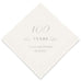 PERSONALIZED FOIL PRINTED PAPER NAPKINS - 100 Years
(50/pkg)