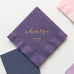 PERSONALIZED FOIL PRINTED PAPER NAPKINS - Cheers
(50/pkg)