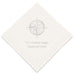 PERSONALIZED FOIL PRINTED PAPER NAPKINS - Vintage Travel Compass
(50/pkg)