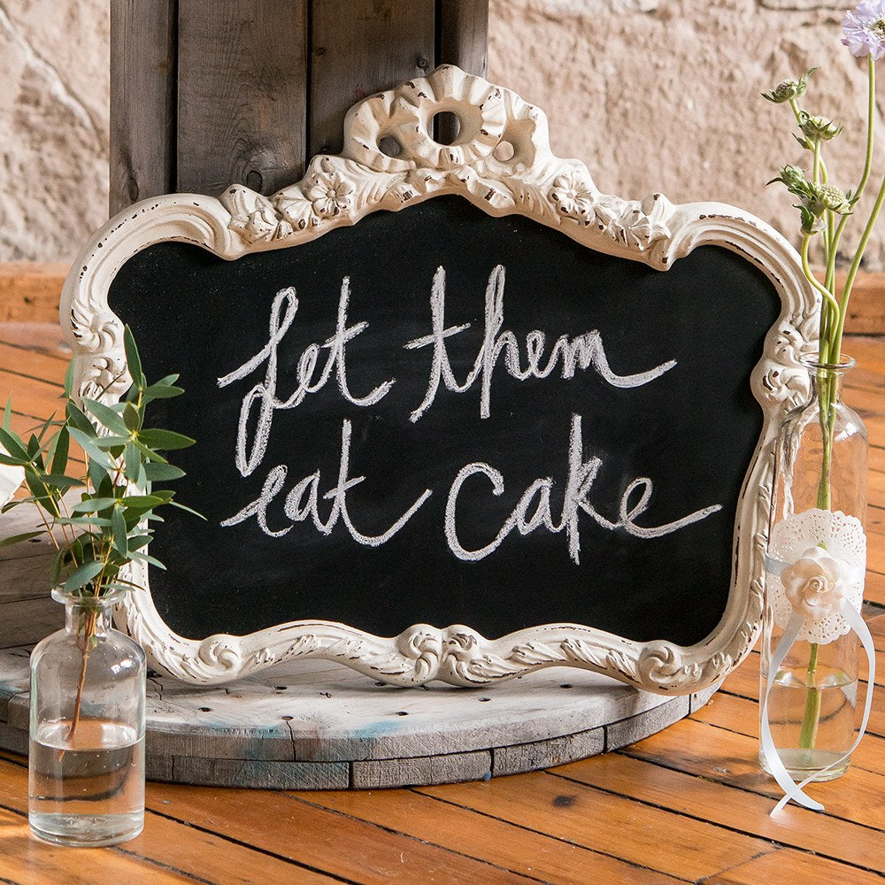 ORNATE VINTAGE FRAMED CHALKBOARD - AyaZay Wedding Shoppe