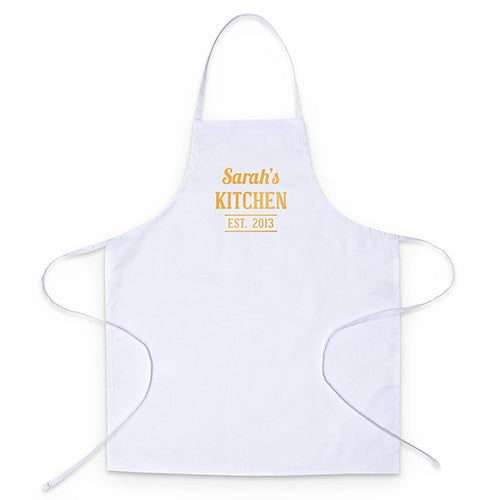 PERSONALIZED KITCHEN APRON - KITCHEN - AyaZay Wedding Shoppe