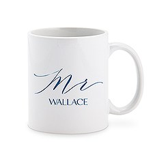 PERSONALIZED COFFEE MUG - MR - AyaZay Wedding Shoppe