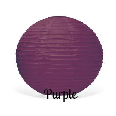 MEDIUM (16 in.) ROUND PAPER LANTERN - AyaZay Wedding Shoppe