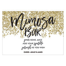 SPARKLE LARGE CARD TABLE SIGN - AyaZay Wedding Shoppe