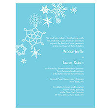 WINTER FINERY INVITATION - AyaZay Wedding Shoppe