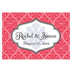 MOROCCAN LARGE RECTANGULAR TAG - AyaZay Wedding Shoppe