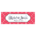 MOROCCAN SMALL RECTANGULAR TAG - AyaZay Wedding Shoppe