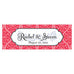 MOROCCAN SMALL RECTANGULAR TAG - AyaZay Wedding Shoppe