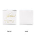 MINI CUSTOM FOIL PRINTED SQUARE PAPER FAVOR BOXES - EXPRESSIONS