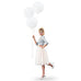 17" LARGE WHITE ROUND WEDDING BALLOONS (3/pkg) - AyaZay Wedding Shoppe