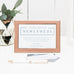 MEDIUM EASEL BACK PHOTO FRAME - ROSE GOLD