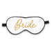 SATIN BRIDE SLEEP MASK - WHITE