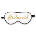 SATIN BRIDESMAID SLEEP MASK - WHITE