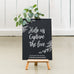 CUSTOM WEDDING CHALKBOARD SIGN - CAPTURE THE LOVE