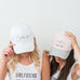 WOMEN'S WEDDING PARTY GLITTER HATS - MAID OF HONOR