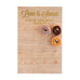 PERSONALIZED WOODEN DONUT WALL DISPLAY - LOVE IS SWEET