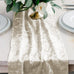 VELVET TABLE RUNNER - IVORY WHITE