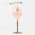 ROSE GOLD STEMMED 18 Oz. WINE GLASS - MR