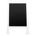 FRAMED RECTANGULAR CHALKBOARD EASEL SIGN - WHITE