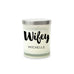 PERSONALIZED GLASS JAR GIFT CANDLE WITH LID - WIFEY