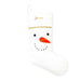 CUSTOM EMBROIDERED PLUSH CHRISTMAS STOCKING - SNOWMAN