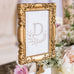 RECTANGULAR BAROQUE STANDING FRAME - GOLD - AyaZay Wedding Shoppe