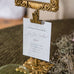 RECTANGULAR BAROQUE STANDING FRAME - GOLD - AyaZay Wedding Shoppe