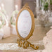 SMALL OVAL BAROQUE FRAME - GOLD - AyaZay Wedding Shoppe