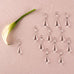 MINIATURE ACRYLIC CRYSTAL DROPS (12/pkg) - AyaZay Wedding Shoppe