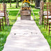 BURLAP AISLE RUNNER - AyaZay Wedding Shoppe