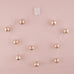 STRING OF LIGHTS WITH MERCURY GLASS GLOBES - BATTERY LED - AyaZay Wedding Shoppe