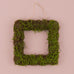 FAUX MOSS AND WICKER SQUARE FRAME - AyaZay Wedding Shoppe