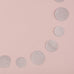 SILVER GLITTER CIRCLE SEWN PAPER GARLAND - AyaZay Wedding Shoppe