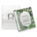 ACRYLIC WEDDING RING BOX - GREENERY PRINTING - AyaZay Wedding Shoppe