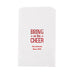 BRING ON THE CHEER FLAT POCKET STYLE GOODIE BAG - AyaZay Wedding Shoppe