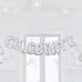 SILVER FOIL BALLOON DECORATION - CELEBRATE - AyaZay Wedding Shoppe