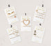 CUSTOM BRIDAL PARTY HAIR CLIPS - BRIDE TRIBE