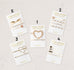 CUSTOM BRIDAL PARTY HAIR CLIPS - TO HAVE AND TO HOLD
