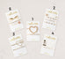 CUSTOM BRIDAL PARTY HAIR CLIPS - I DO CREW