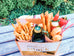 PERSONALIZED KRAFT CARDBOARD SNACK CADDY - MIDNIGHT SNACK