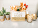 PERSONALIZED KRAFT CARDBOARD SNACK CADDY - MIDNIGHT SNACK