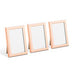 MINI EASEL BACK PHOTO FRAME 3 PIECE SET - ROSE GOLD - AyaZay Wedding Shoppe