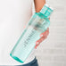 PERSONALIZED PLASTIC WATER BOTTLE - CONTEMPORARY VERTICAL LINE (4 COLOURS) - AyaZay Wedding Shoppe