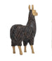 GOLD TIPPED RESIN STANDING LLAMA