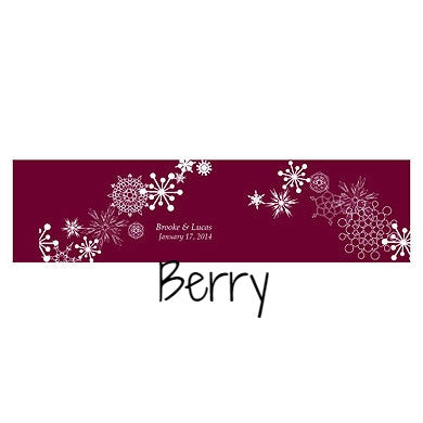 WINTER FINERY CUBE FAVOUR BOX WRAP - AyaZay Wedding Shoppe