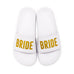 WOMEN'S BRIDAL PARTY SLIDE SANDALS - MRS