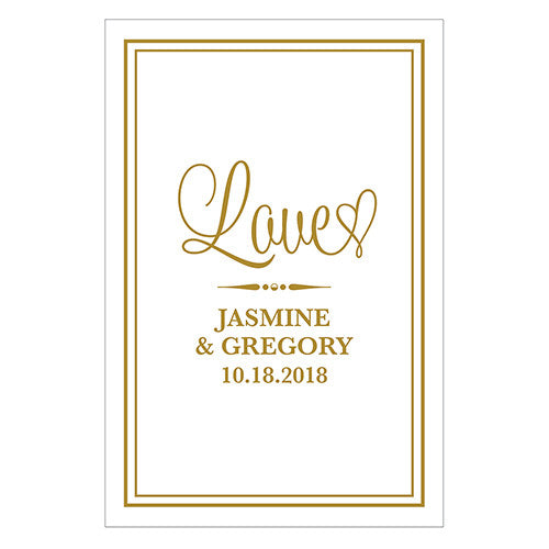 CELEBRATION SCRIPT LARGE RECTANGULAR TAG - AyaZay Wedding Shoppe