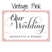 EXPRESSIONS WEDDING DIRECTIONAL SIGN - AyaZay Wedding Shoppe