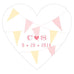 HOMESPUN CHARM STICKER STICKER - AyaZay Wedding Shoppe